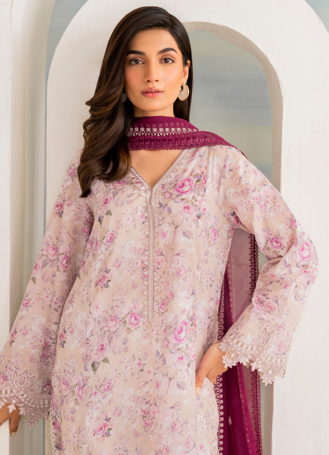 Guzel by Iznik Unstitched Lawn Collection 2024 IGL-08