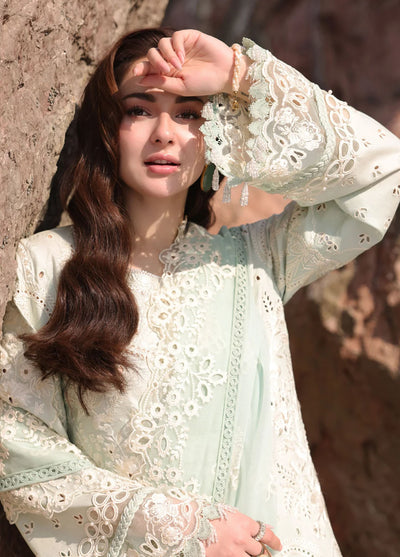 Hania by Imrozia Premium Embroidered Lawn Suits Unstitched 3 Piece SL-80 Zimal