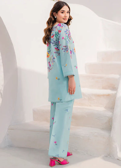 Hana Pret Printed Lawn Silk 2 Piece Suit Floralight