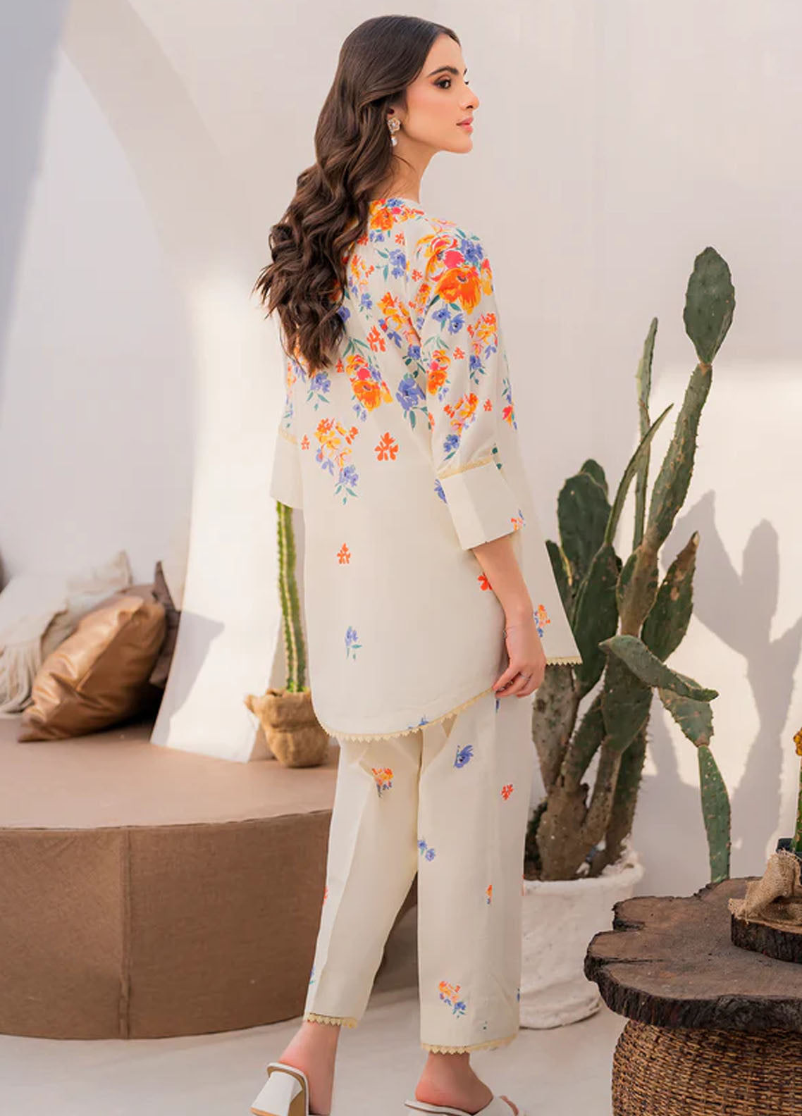 Hana Pret Printed Lawn Silk 2 Piece Suit Sublime