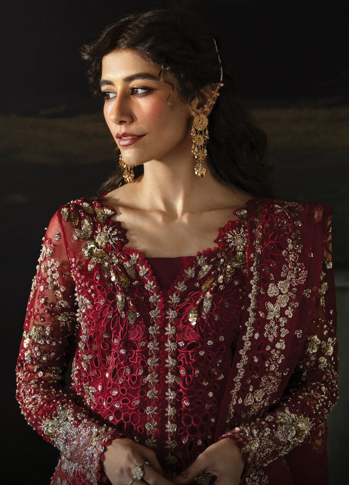 Hayat by Afrozeh Unstitched Wedding Formal Collection 2024 AFH-24-07 Abeer