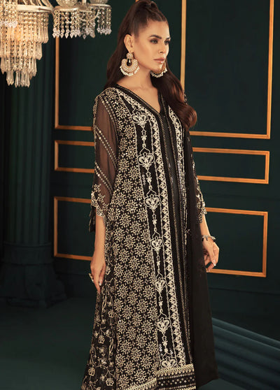 Shamooz Pret Embroidered Chiffon 3 Piece Suit SEM-0548 Kyra