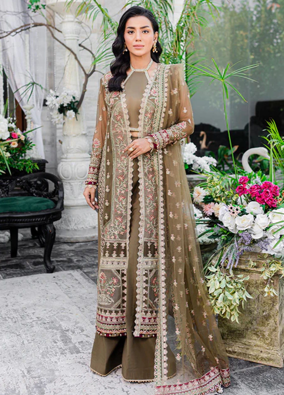 Heeriye By Izel Unstitched Festive Collection 2023 HF-1066 Saibo