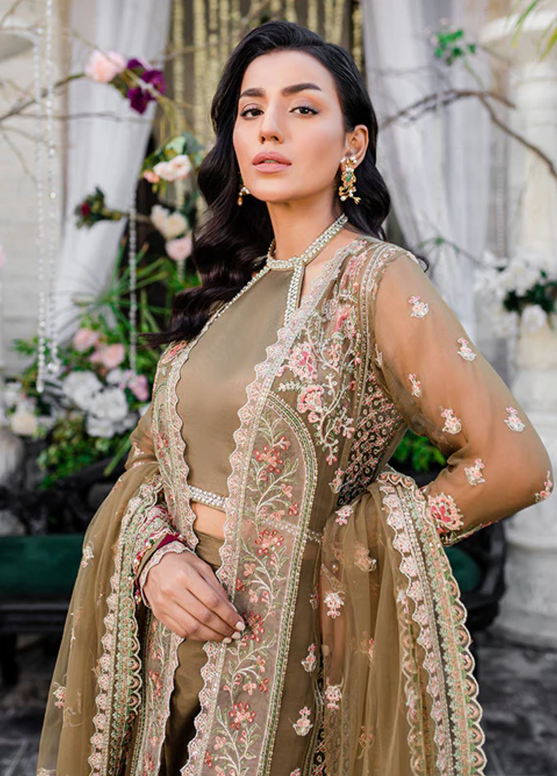 Heeriye By Izel Unstitched Festive Collection 2023 HF-1066 Saibo