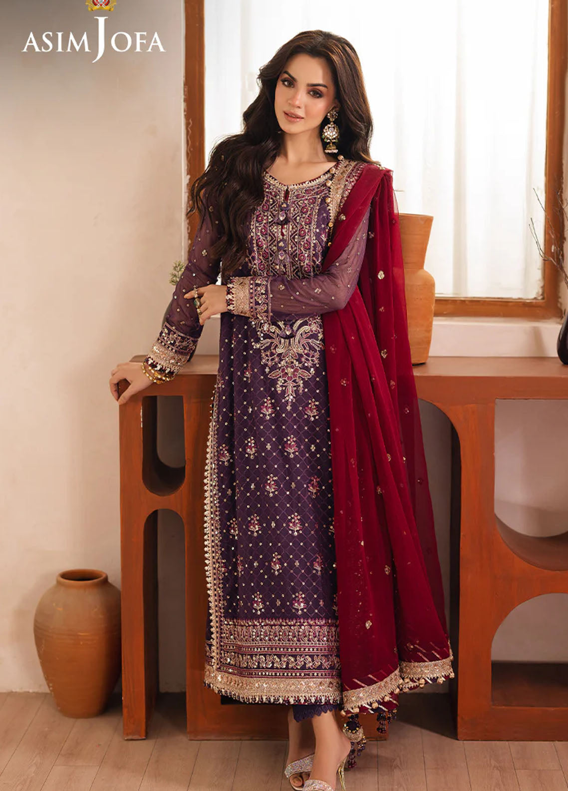 Heeriye by Asim Jofa Unstitched Festive Collection 2025 AJHE-01-UNS