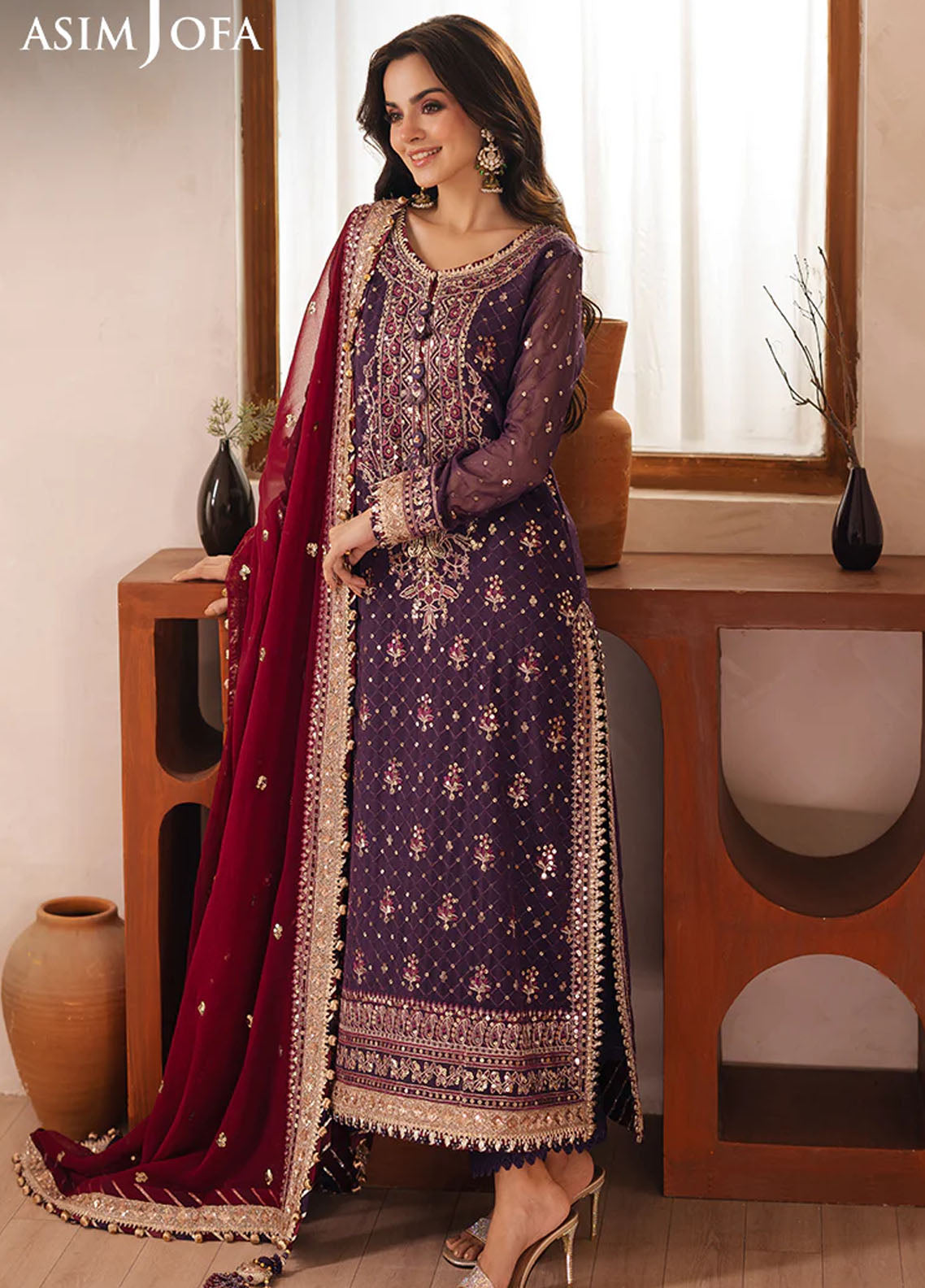 Heeriye by Asim Jofa Unstitched Festive Collection 2025 AJHE-01-UNS