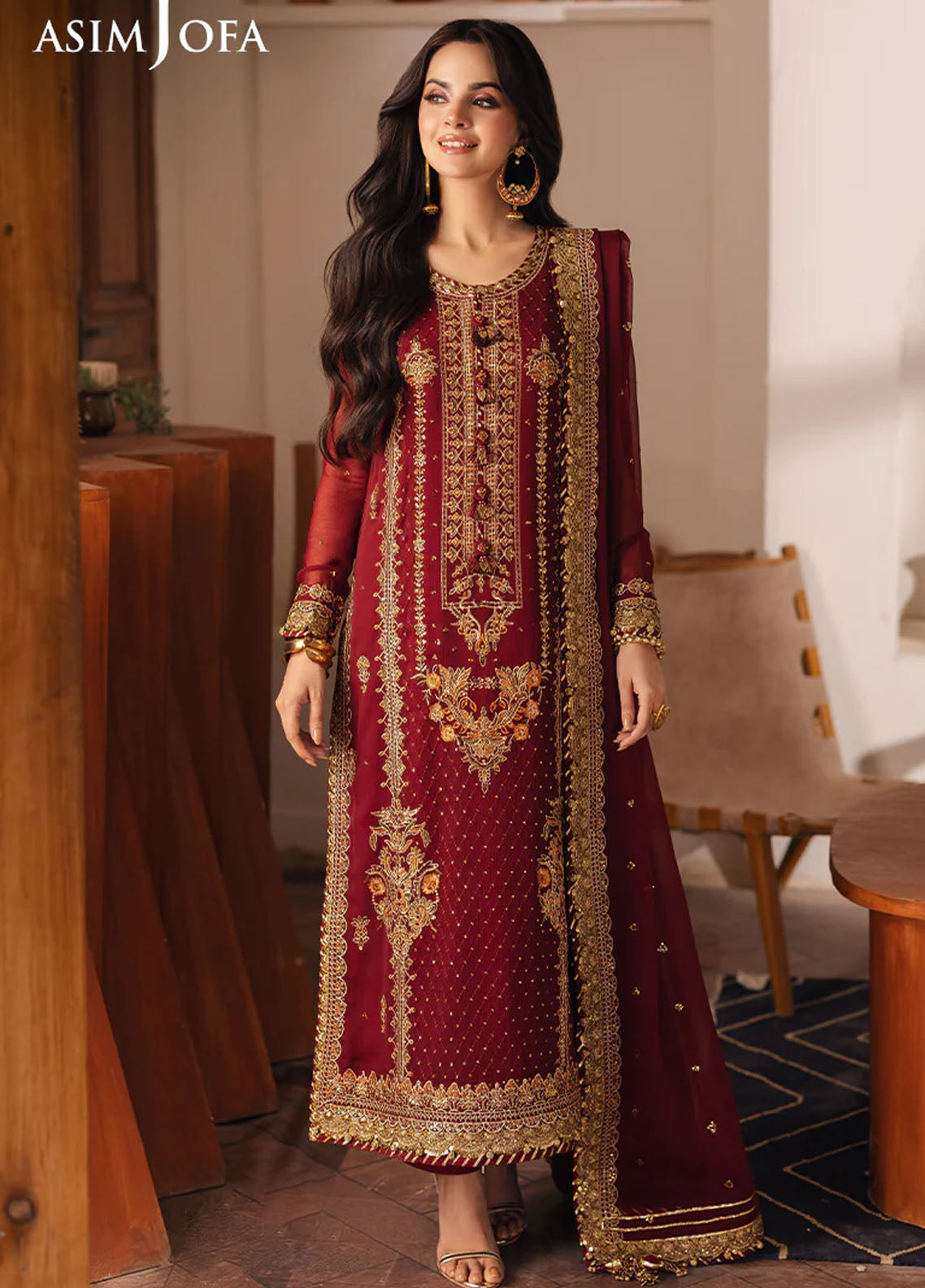 Heeriye by Asim Jofa Unstitched Festive Collection 2025 AJHE-02-UNS