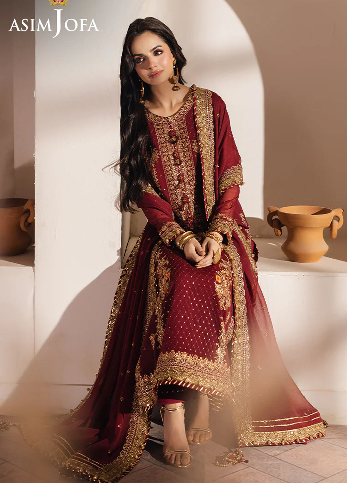 Heeriye by Asim Jofa Unstitched Festive Collection 2025 AJHE-02-UNS