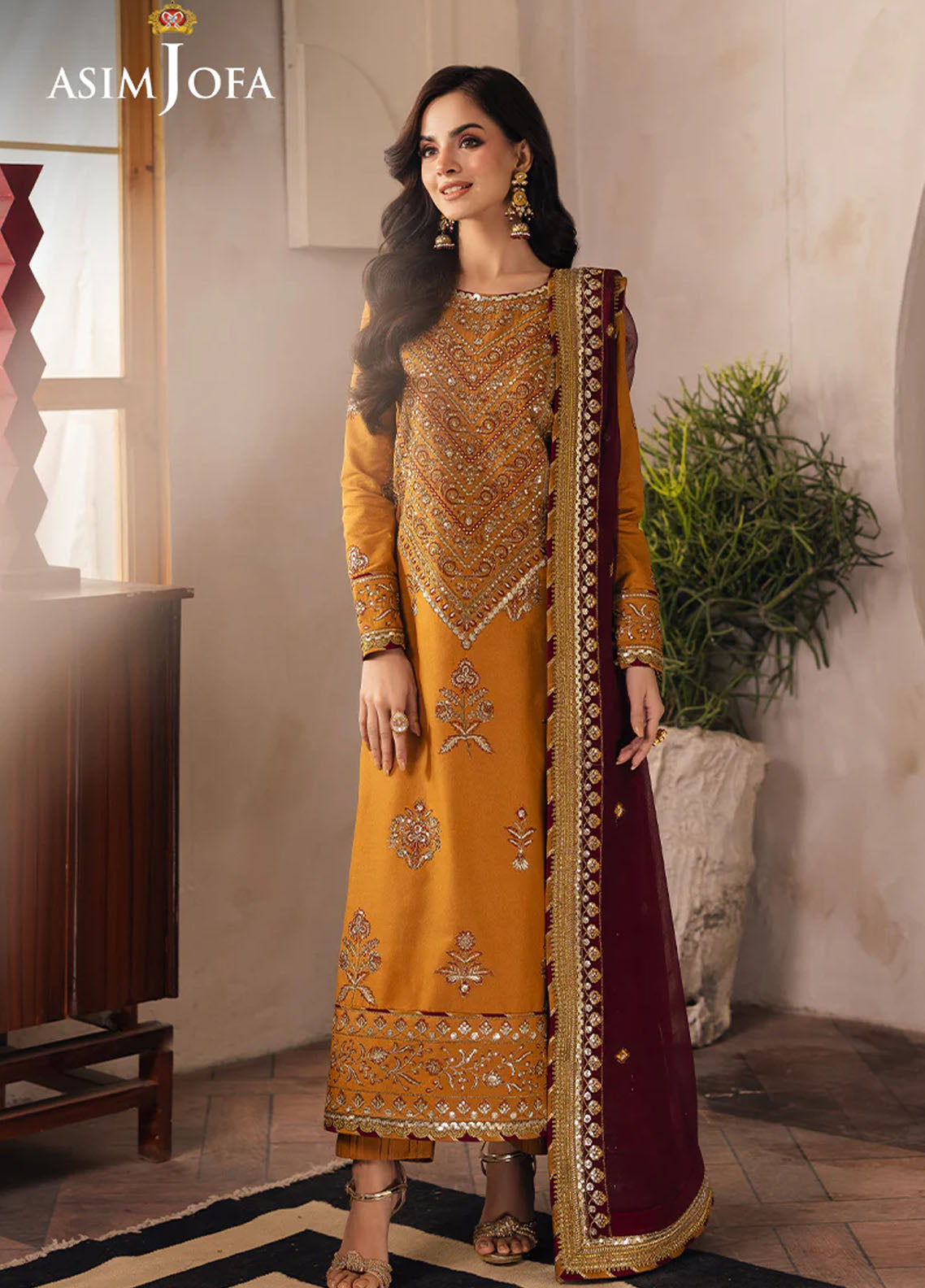 Heeriye by Asim Jofa Unstitched Festive Collection 2025 AJHE-07-UNS