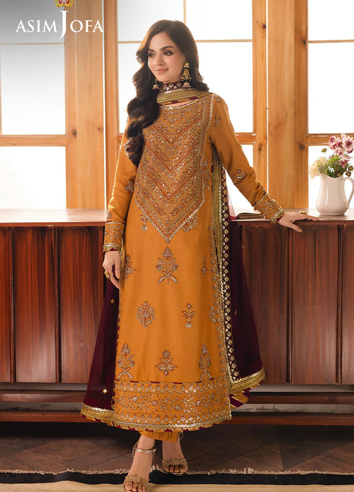 Heeriye by Asim Jofa Unstitched Festive Collection 2025 AJHE-07-UNS