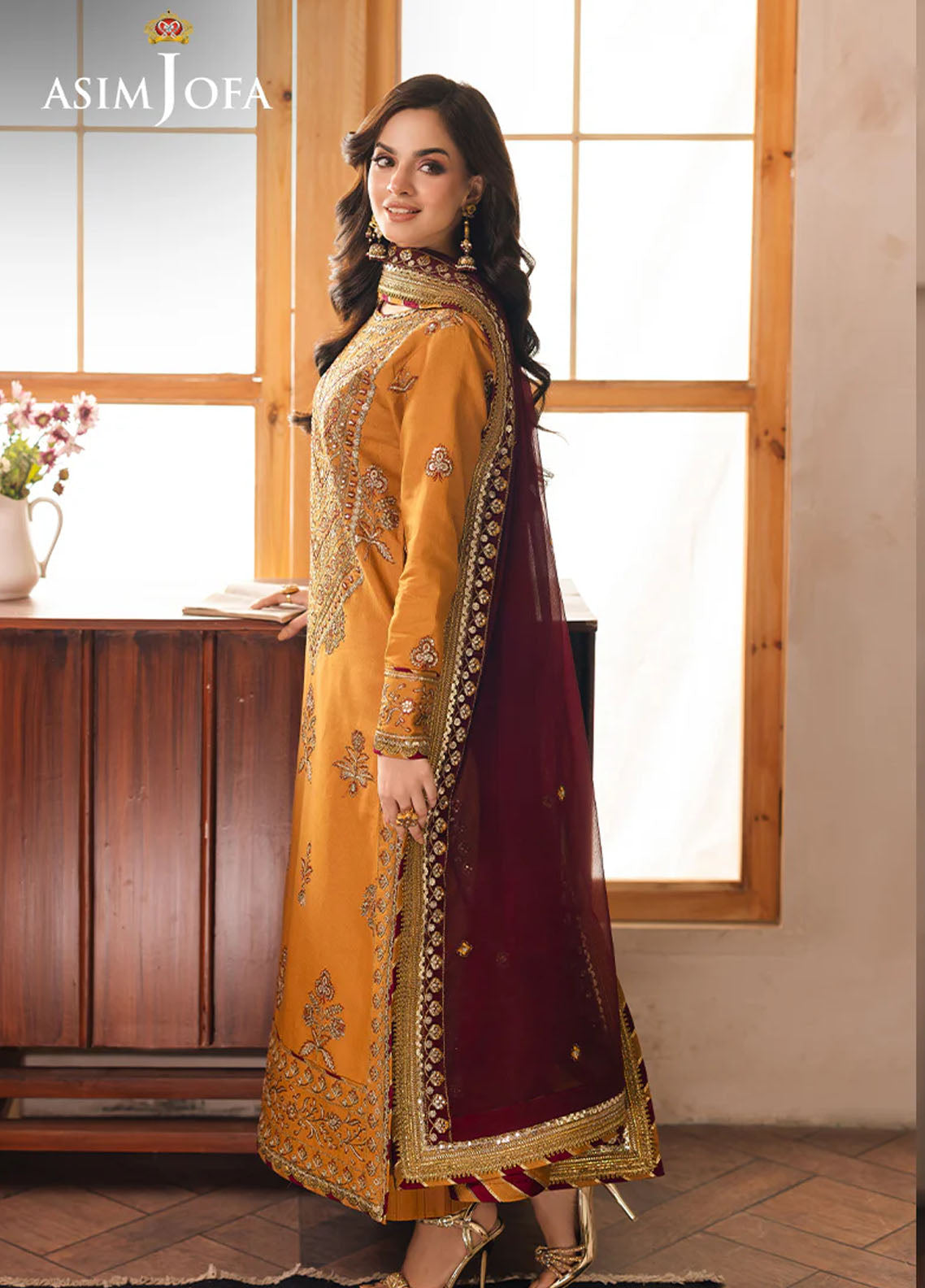 Heeriye by Asim Jofa Unstitched Festive Collection 2025 AJHE-07-UNS