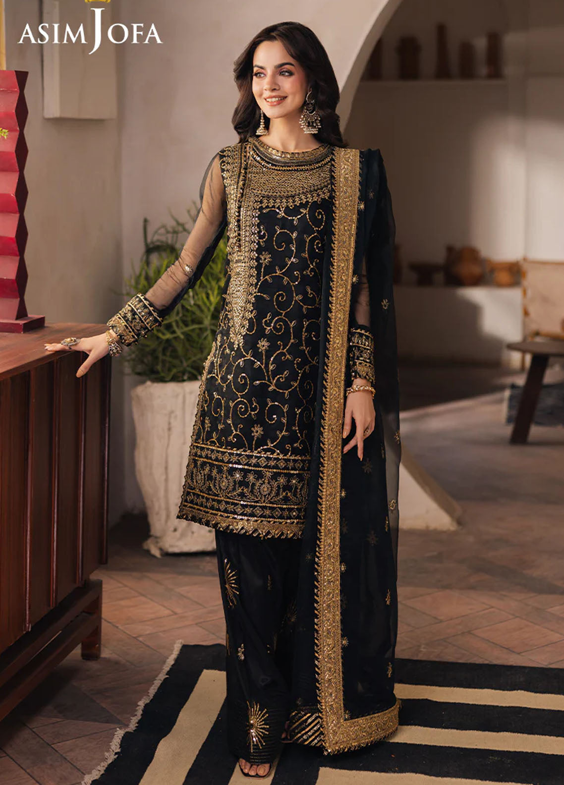 Heeriye by Asim Jofa Unstitched Festive Collection 2025 AJHE-04-UNS