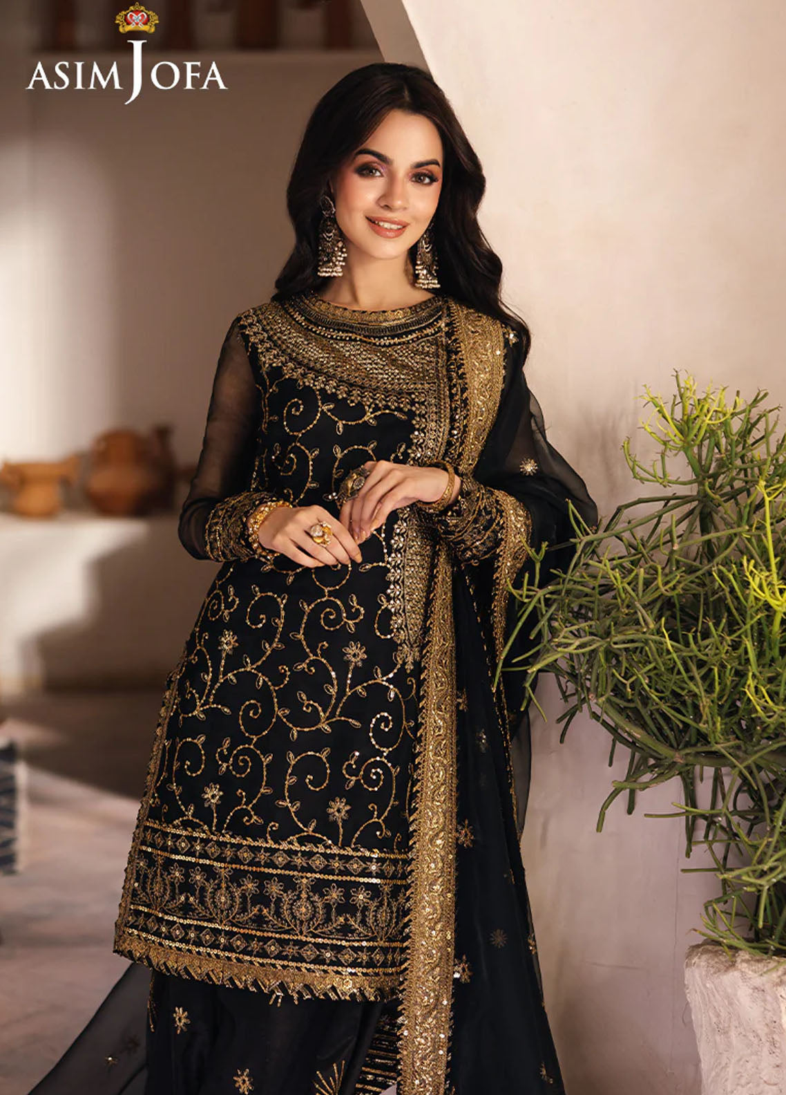 Heeriye by Asim Jofa Unstitched Festive Collection 2025 AJHE-04-UNS