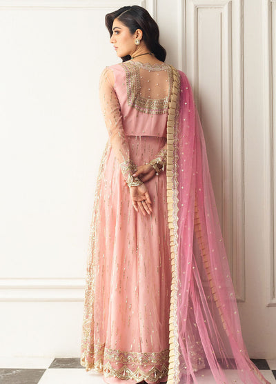 Hemline By Mushq Embroidered Suit Unstitched 3 Piece MQ24HA D-08 Amaranth - Formal Collection