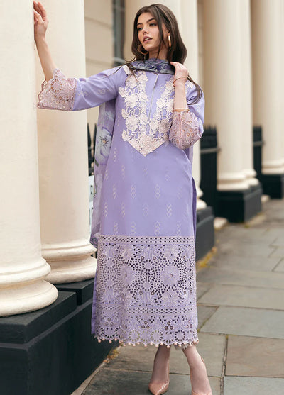 Hemline Odyssey By Mushq Unstitched Lawn Collection 2024 Bloom Boulevard