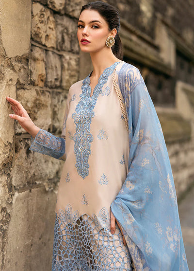 Hemline Odyssey By Mushq Unstitched Lawn Collection 2024 Mystical Muse