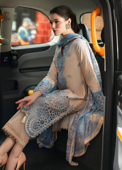 Hemline Odyssey By Mushq Unstitched Lawn Collection 2024 Mystical Muse