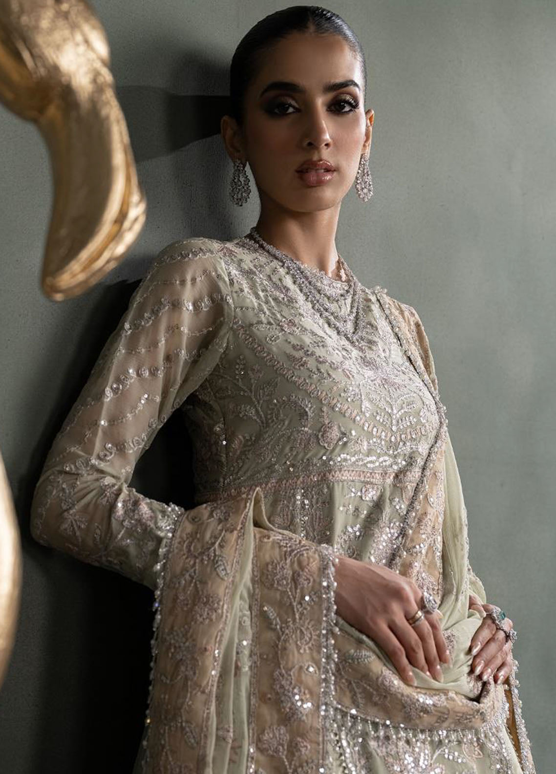 Heritage by Zarif Unstitched Luxury Formals Collection 2024 ZHF-05 Inara