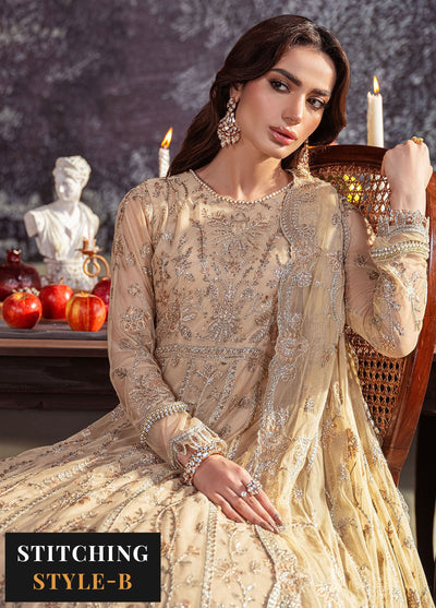 Heritage by Zarif Unstitched Luxury Formals Collection 2024 ZHF-01 Aveline