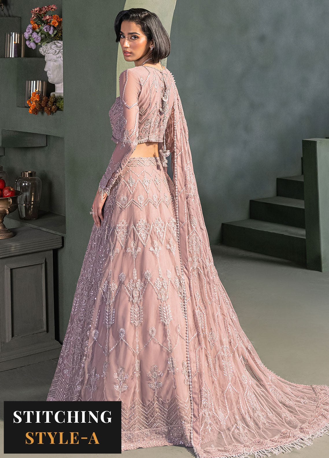 Heritage by Zarif Unstitched Luxury Formals Collection 2024 ZHF-03 Meraki