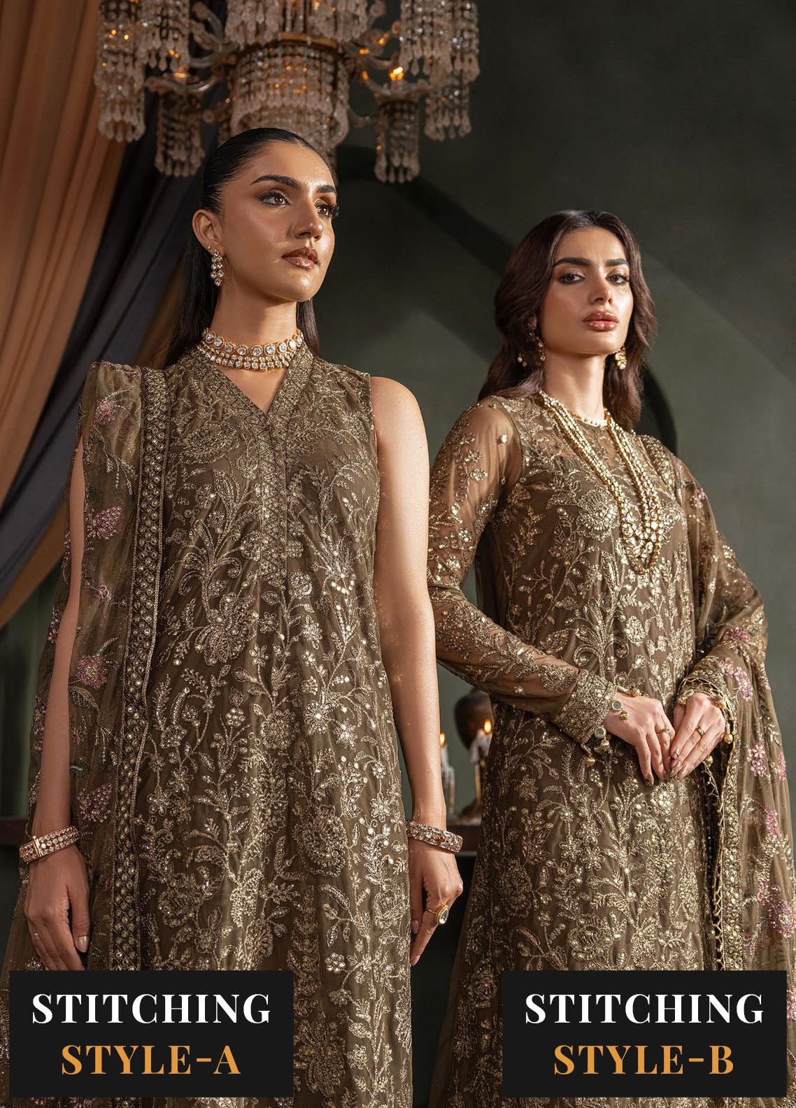 Heritage by Zarif Unstitched Luxury Formals Collection 2024 ZHF-06 Zhalay