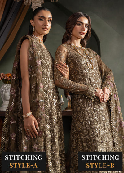 Heritage by Zarif Unstitched Luxury Formals Collection 2024 ZHF-06 Zhalay