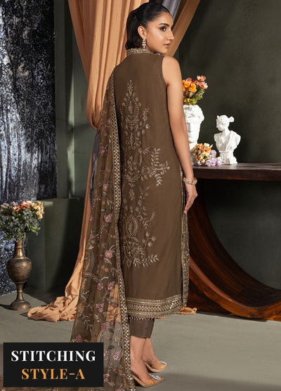 Heritage by Zarif Unstitched Luxury Formals Collection 2024 ZHF-06 Zhalay