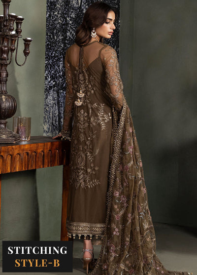 Heritage by Zarif Unstitched Luxury Formals Collection 2024 ZHF-06 Zhalay