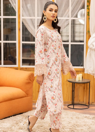 Esra Fashion Pret Embroidered Lawn 2 Piece Suit HD-23-21