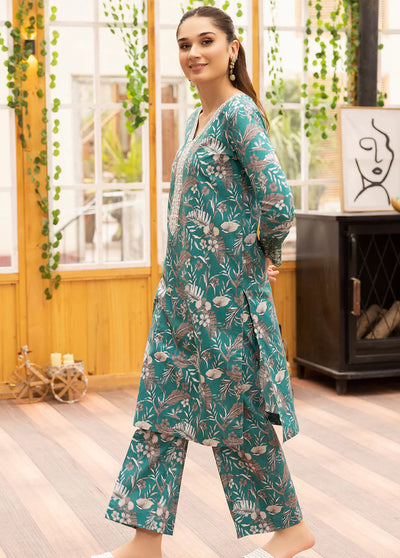 Esra Fashion Pret Embroidered Lawn 2 Piece Suit HD-23-25