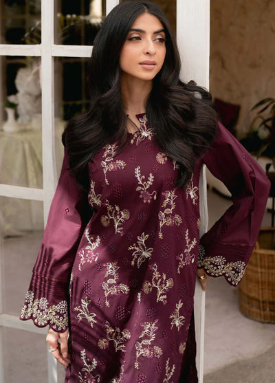 Humdum Pret Embroidered Lawn 2 Piece Suit D-04