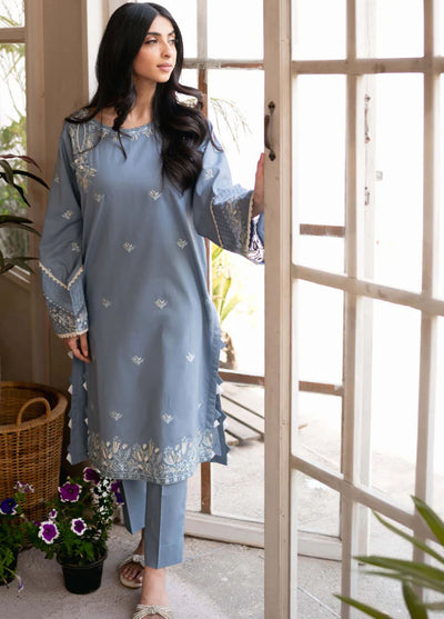 Humdum Pret Embroidered Lawn 2 Piece Suit D-08