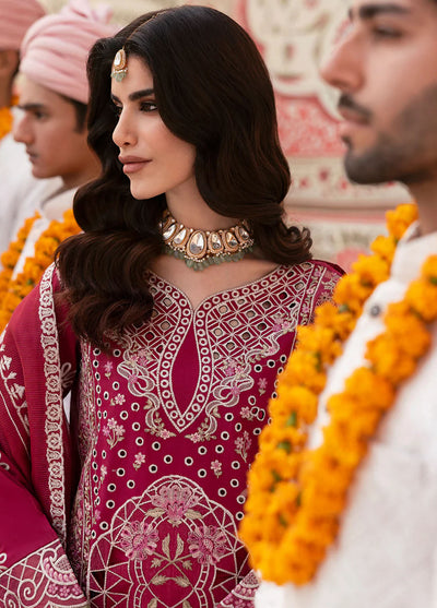 Husn e Jahan by Mahnur Embroidered Lawn Suits Unstitched 3 Piece Leyla