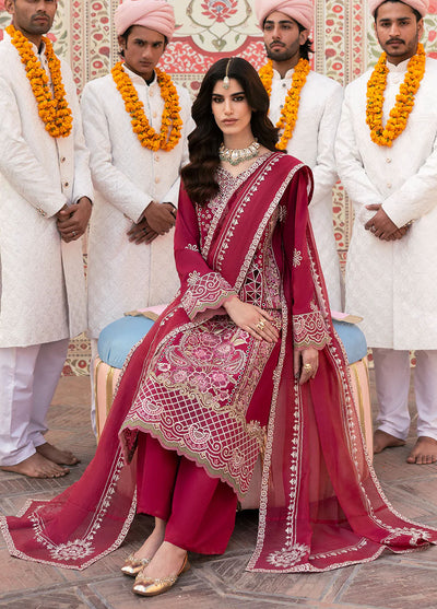 Husn e Jahan by Mahnur Embroidered Lawn Suits Unstitched 3 Piece Leyla