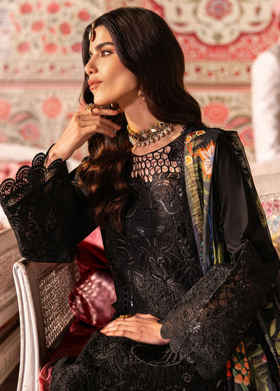 Husn e Jahan by Mahnur Embroidered Lawn Suits Unstitched 3 Piece Aaina