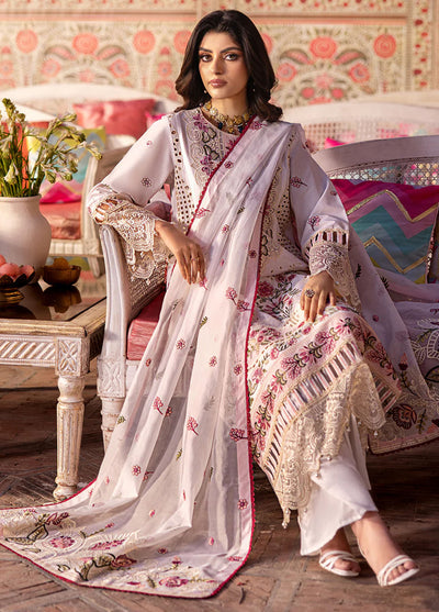 Husn e Jahan by Mahnur Embroidered Lawn Suits Unstitched 3 Piece Eileen