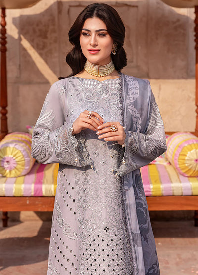 Husn e Jahan by Mahnur Embroidered Lawn Suits Unstitched 3 Piece Maeve