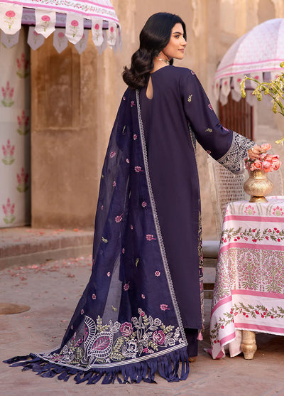 Husn e Jahan by Mahnur Embroidered Lawn Suits Unstitched 3 Piece Serina