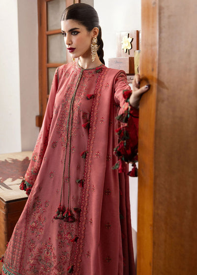 Hussain Rehar Unstitched Karandi Winter Collection 2024 Tulle