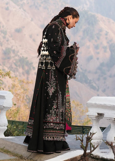 Hussain Rehar Unstitched Winter Shawl Collection 2024 Zobia