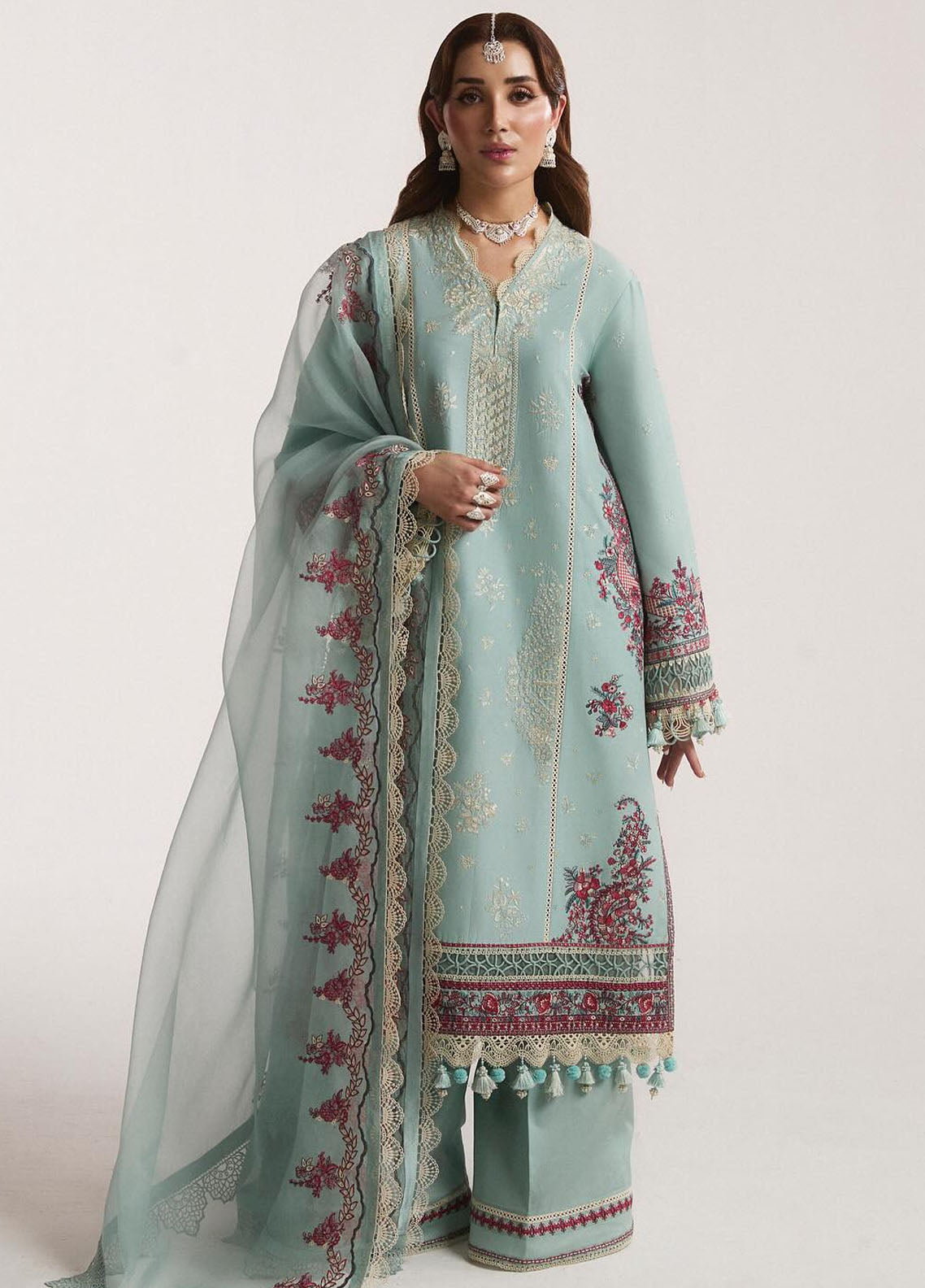 Hussain Rehar Spring Summer Lawn Eid Edit 2024 Moraine