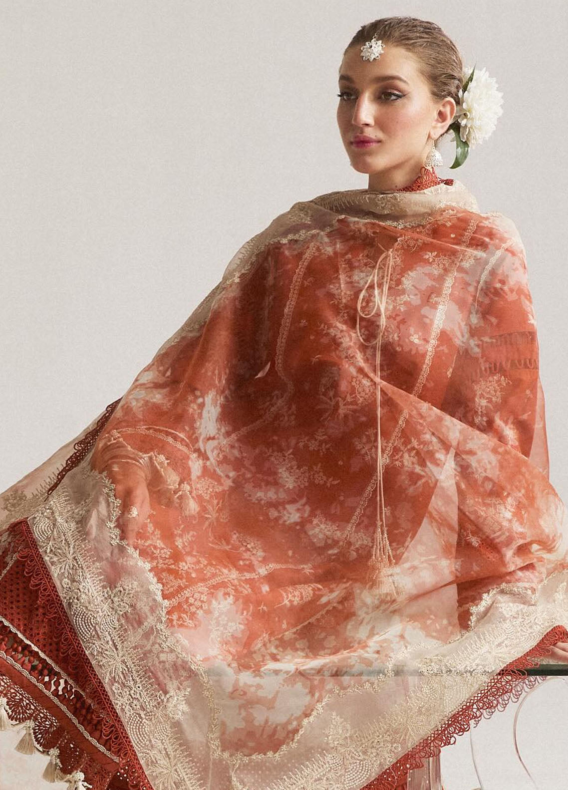 Hussain Rehar Spring Summer Lawn Eid Edit 2024 Sienna