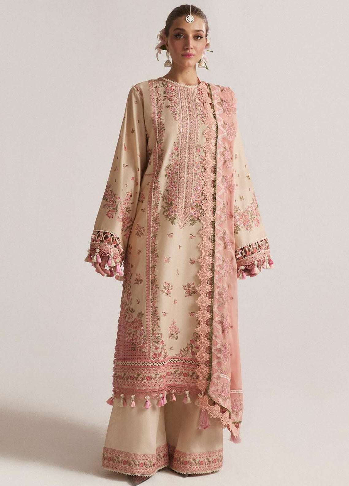 Hussain Rehar Spring Summer Lawn Eid Edit 2024 Stile