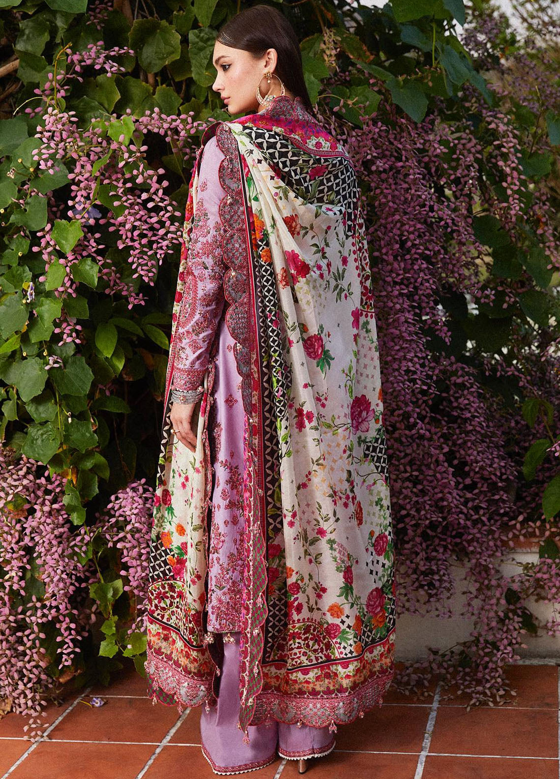 Hussain Rehar Eid Luxury Lawn Collection 2024 Ayzel