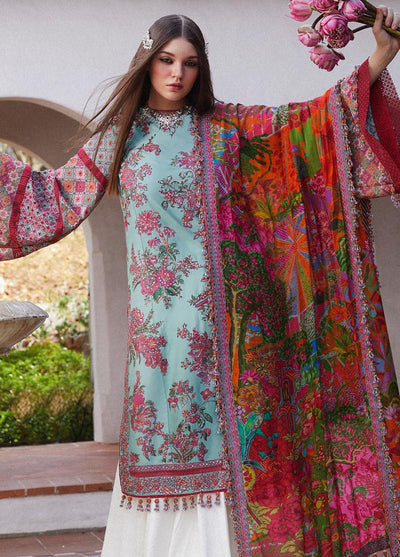 Hussain Rehar Eid Luxury Lawn Collection 2024 Floret