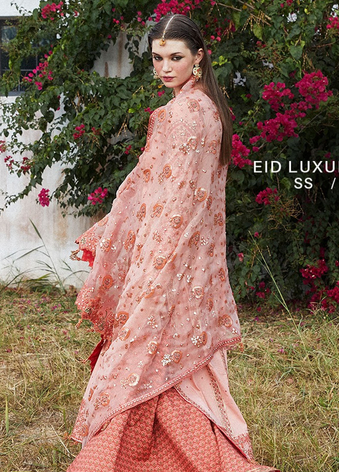 Hussain Rehar Eid Luxury Lawn Collection 2024 Nayra