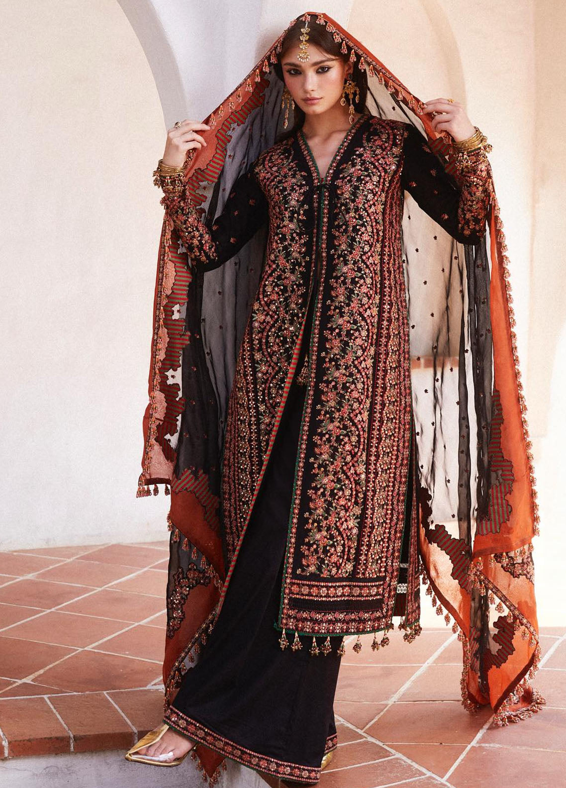 Hussain Rehar Eid Luxury Lawn Collection 2024 Sifouna