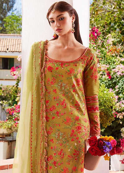 Hussain Rehar Eid Luxury Lawn Collection 2024 Sorbet