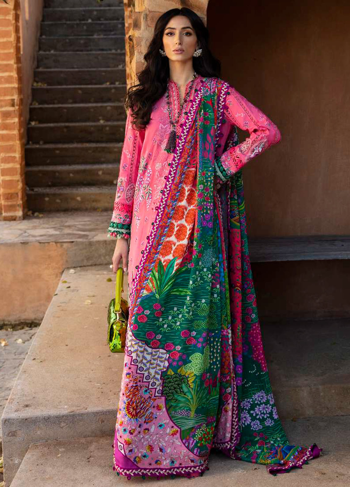 Ilana by Republic Eid Luxury Lawn Unstitched Collection 2024 D-1A