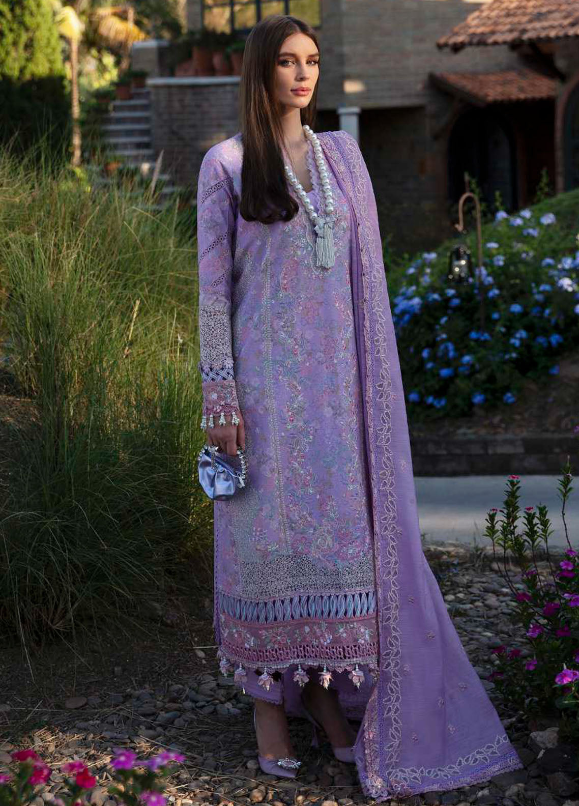 Ilana by Republic Eid Luxury Lawn Unstitched Collection 2024 D-5B